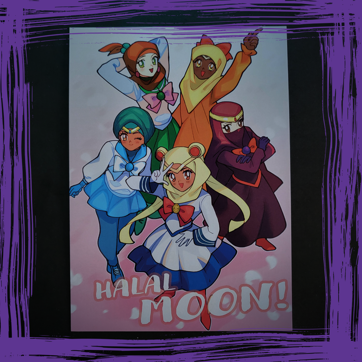 Print - Hijabi Sailor Moon