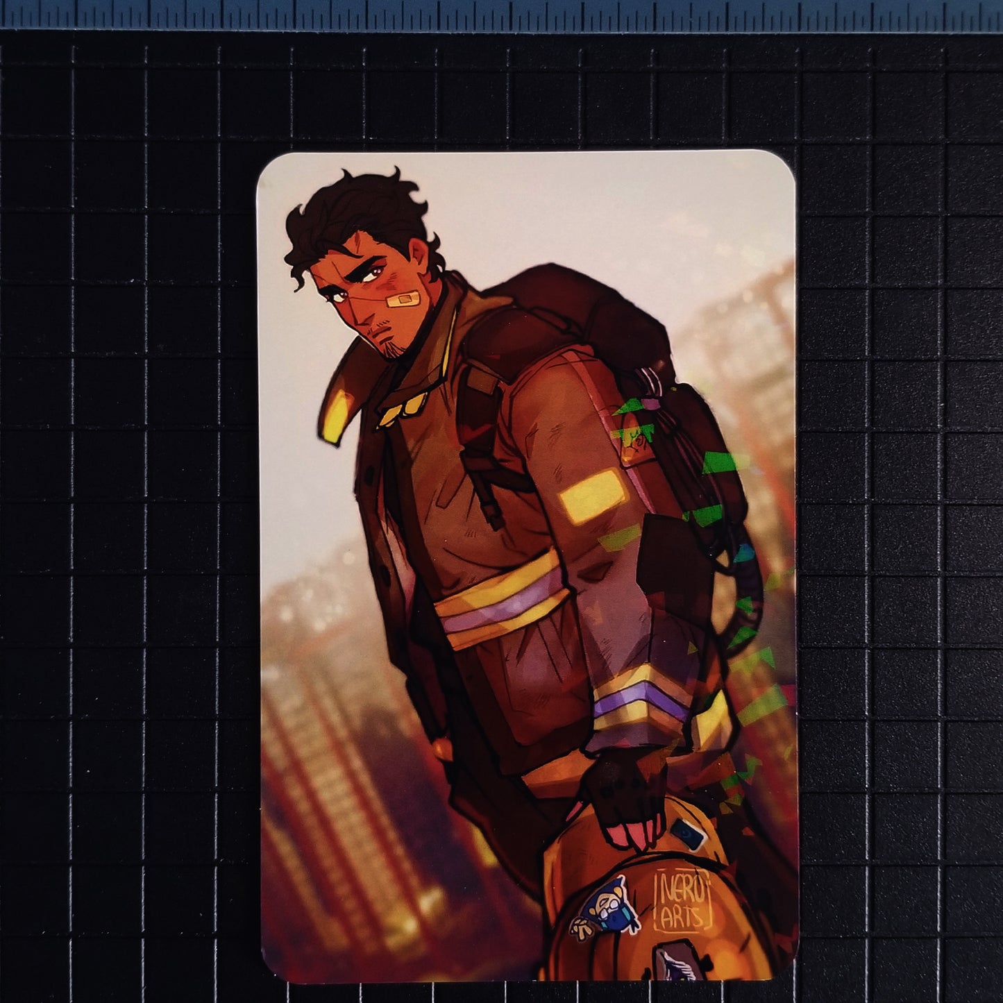 Firefighter Othman Print