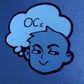 Thinking OCs Sticker