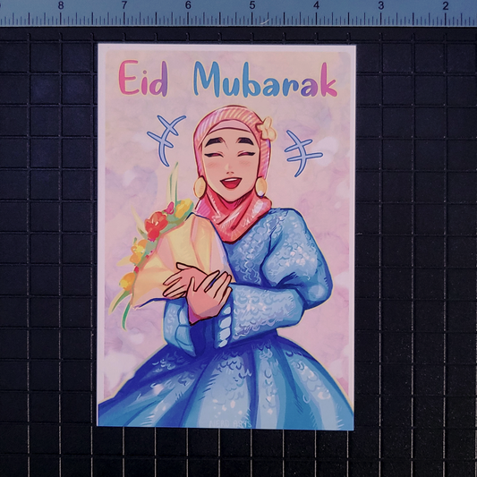 Eid Mubarak Post Card