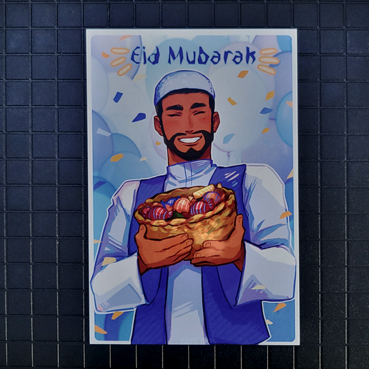 Eid Mubarak Post Card 2