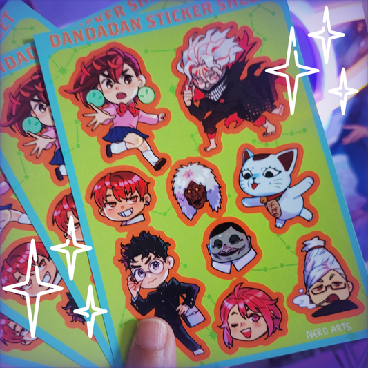 Dandadan Sticker Sheet