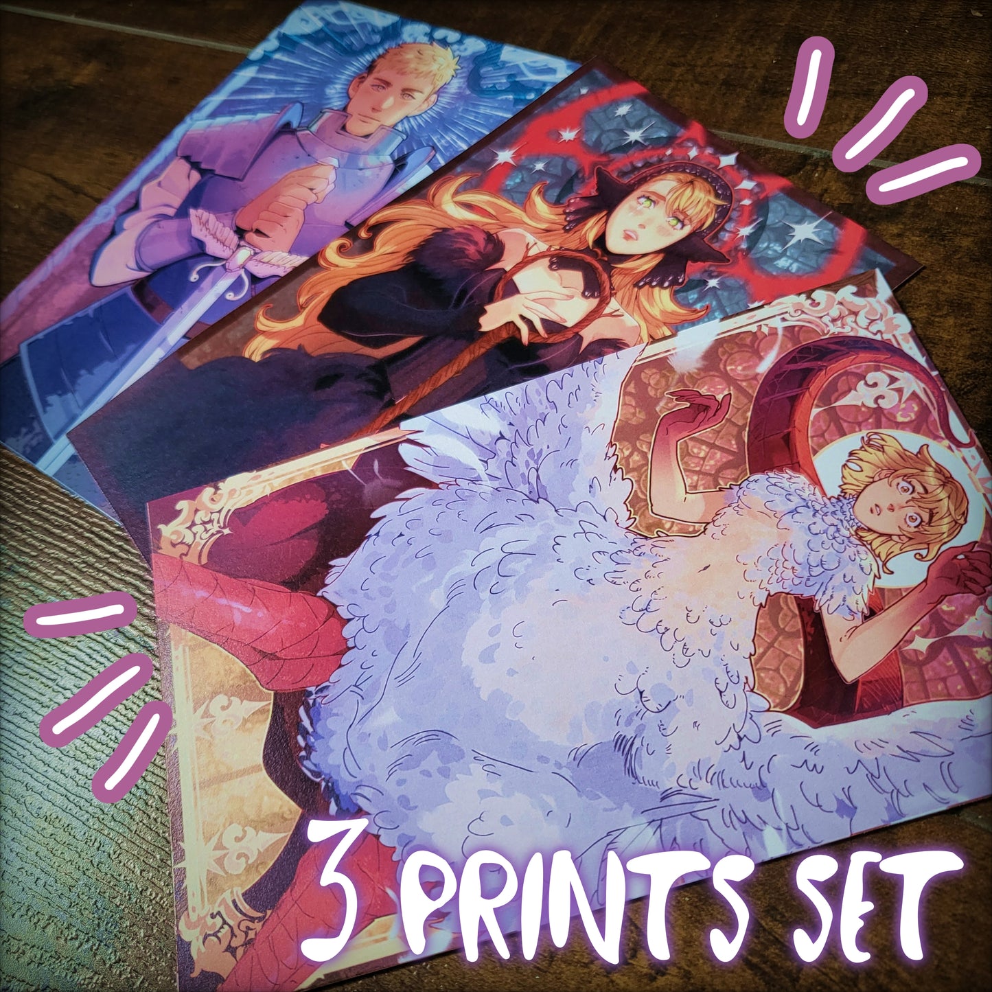 Dungeon Meshi mini Prints