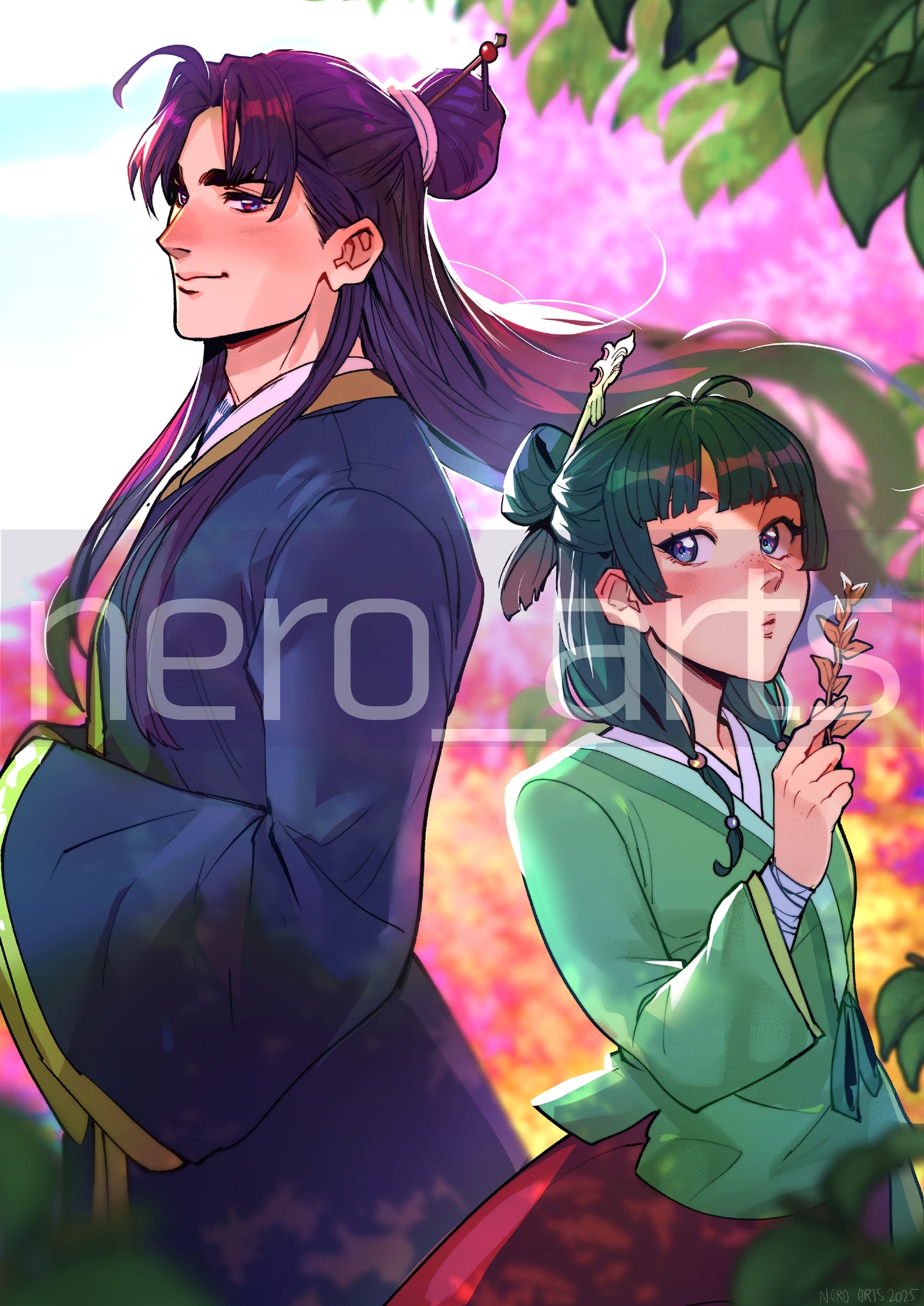 Jinshi and Maomao - The Apothecary Diaries
